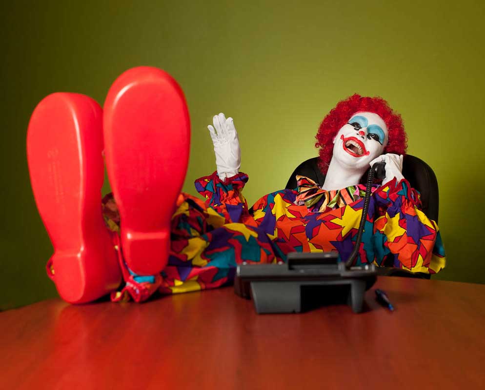 Image result for clown interview